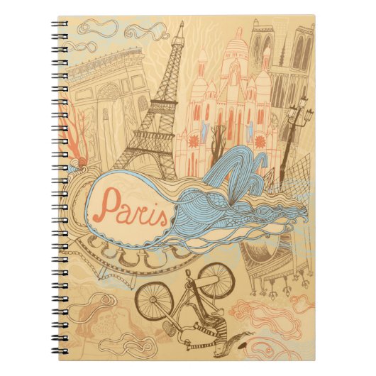 Carnet Paris en France (Devant)