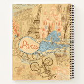 Carnet Paris en France (Dos)