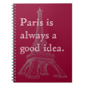 Carnet Paris est toujours une bonne idée (Devant)