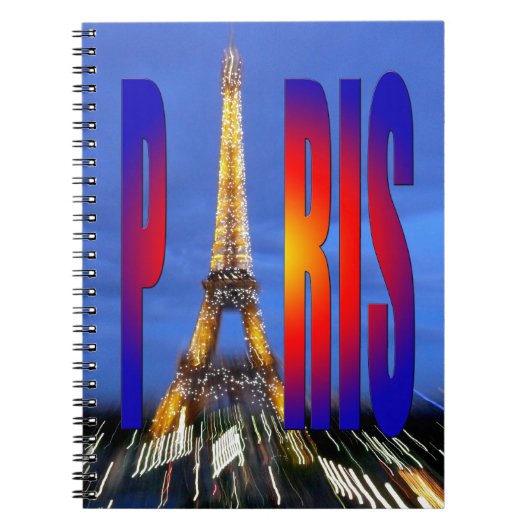 Carnet Paris France (Devant)