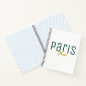 Carnet Paris, France Souvenir (Intérieur)