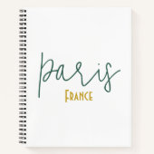 Carnet Paris, France Souvenir (Devant)