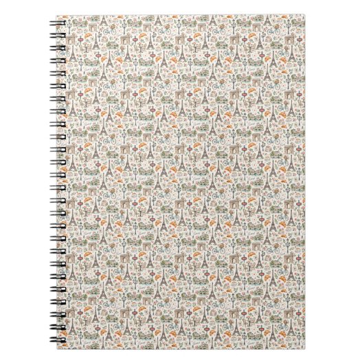 Carnet Paris Icons Chic Design (Devant)