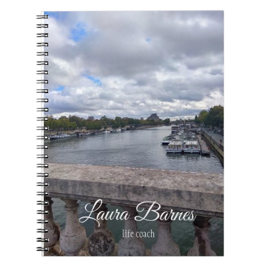 Carnet Paris. La Seine. France. (Devant)