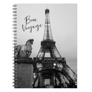 Carnet Paris Lit Up Tour Eiffel Bon Voyage Voyage