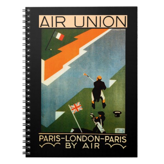 Carnet Paris - Londres - Paris par Air (Devant)