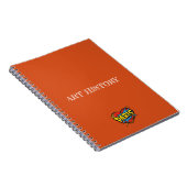 Carnet Paris Orange (Côté Droit)