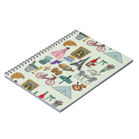 Carnet Paris romantique (Côté gauche)