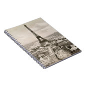 Carnet Paris : Tour Eiffel, 1900 (Côté Droit)