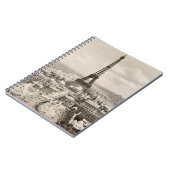 Carnet Paris : Tour Eiffel, 1900 (Côté gauche)