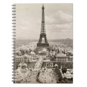Carnet Paris : Tour Eiffel, 1900 (Devant)