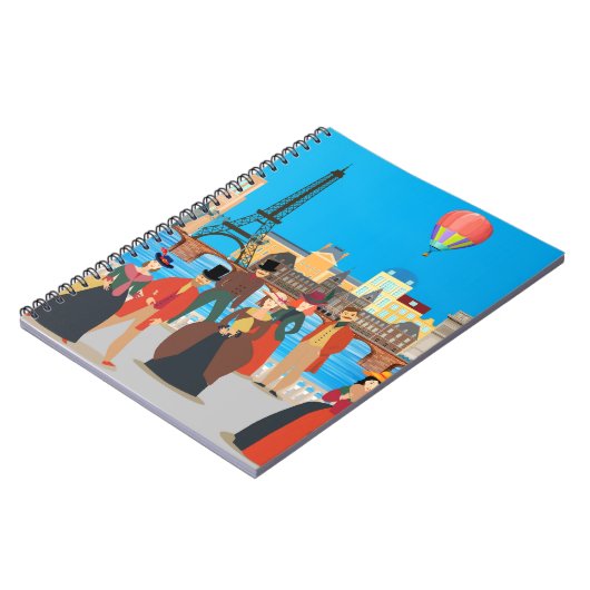 Carnet Paris victorien (Côté gauche)