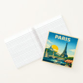 Carnet Paris Vintage Travel Poster Notebook (Intérieur)