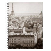 Carnet Paris : Vue aérienne, 1900 (Devant)