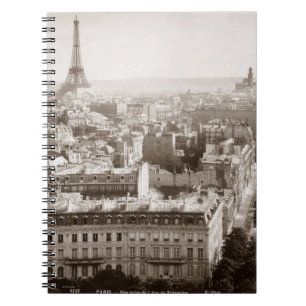 Carnet Paris : Vue aérienne, 1900