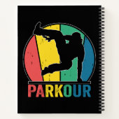 Carnet Parkour Free Running Training Traceur Retro (Dos)