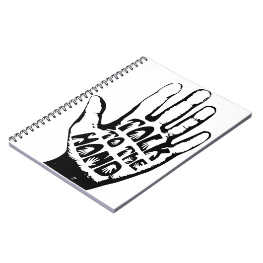 Carnet Parler À La Main (Côté gauche)