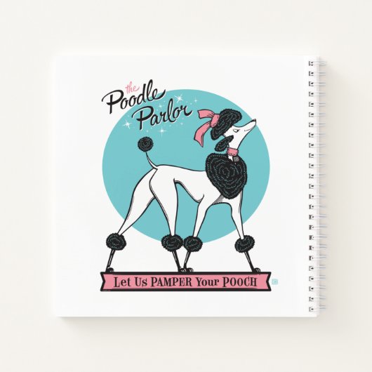 Carnet Parlure de caniche (Dos)