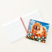 Carnet PARMI LES COQUELICOTS Chow (Intérieur)