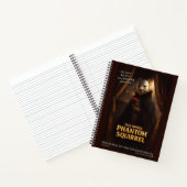 Carnet Parodie de l'Opéra Fantôme Écureuil (Intérieur)