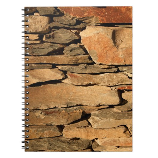 Carnet paroi en pierre Brown (Devant)
