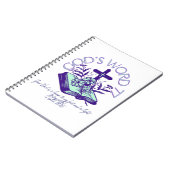 Carnet Parole de Dieu 77 Psaume Écriture (Côté gauche)