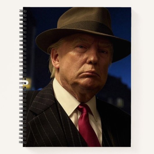 Carnet Parrain de l'Amérique Don J. Trump (Devant)
