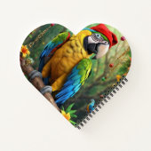 Carnet Parrot de Noël Comme Père Noël-76349 (Dos)