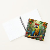 Carnet Parrot de Noël Comme Père Noël-76349 (Intérieur)