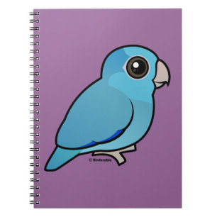 Carnet Parrotlet Pacifique bleu