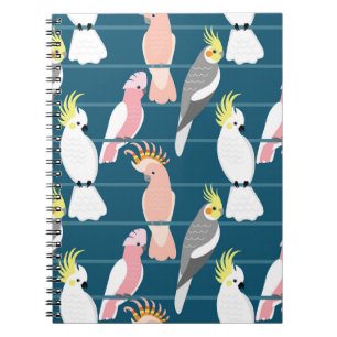 Carnet Parrots de dessin : Motif mignon