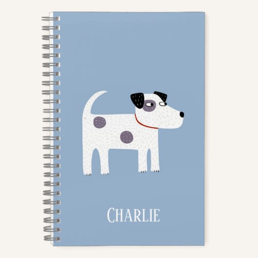 Carnet Parson Jack Russell Terrier Dog Custom (Recto)