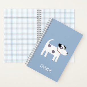 Carnet Parson Jack Russell Terrier Dog Nom personnalisé