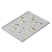 Carnet Parson / Jack Russell Terriers chiens balles de te (Côté gauche)