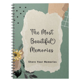 Carnet Partagez vos souvenirs
