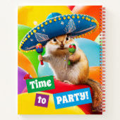 Carnet Parti Chipmunk En Sombrero (Dos)