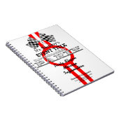 Carnet Partie de performance surchargée personnalisée (Côté Droit)