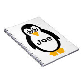 Carnet Partie de pingouin personnalisable (Côté Droit)