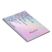 Carnet Parties scintillant arc-en-ciel branché Drivers Ho (Côté Droit)