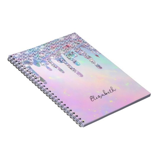 Carnet Parties scintillant arc-en-ciel branché Drivers Ho (Côté Droit)