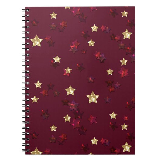 Carnet Parties scintillant brillant séquence confetti str (Devant)