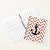 Carnet Parties scintillant Chevrons (Intérieur)