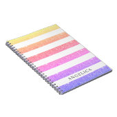 Carnet Parties scintillant colorées (Côté Droit)