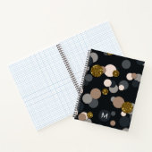 Carnet Parties scintillant Confetti Peach, Maple, Grey an (Intérieur)