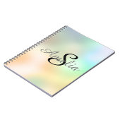 Carnet Parties scintillant de fille personnalisée Sparkle (Côté gauche)