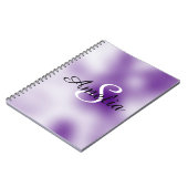 Carnet Parties scintillant de fille personnalisée Sparkle (Côté gauche)