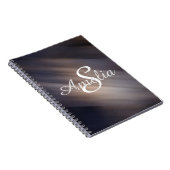 Carnet Parties scintillant de fille personnalisée Sparkle (Côté Droit)