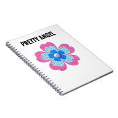 Carnet parties scintillant de glamour rose (Côté Droit)