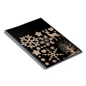 Carnet Parties scintillant de Noël brillant éléments de p (Côté Droit)