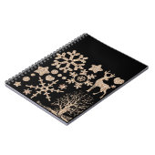 Carnet Parties scintillant de Noël brillant éléments de p (Côté gauche)